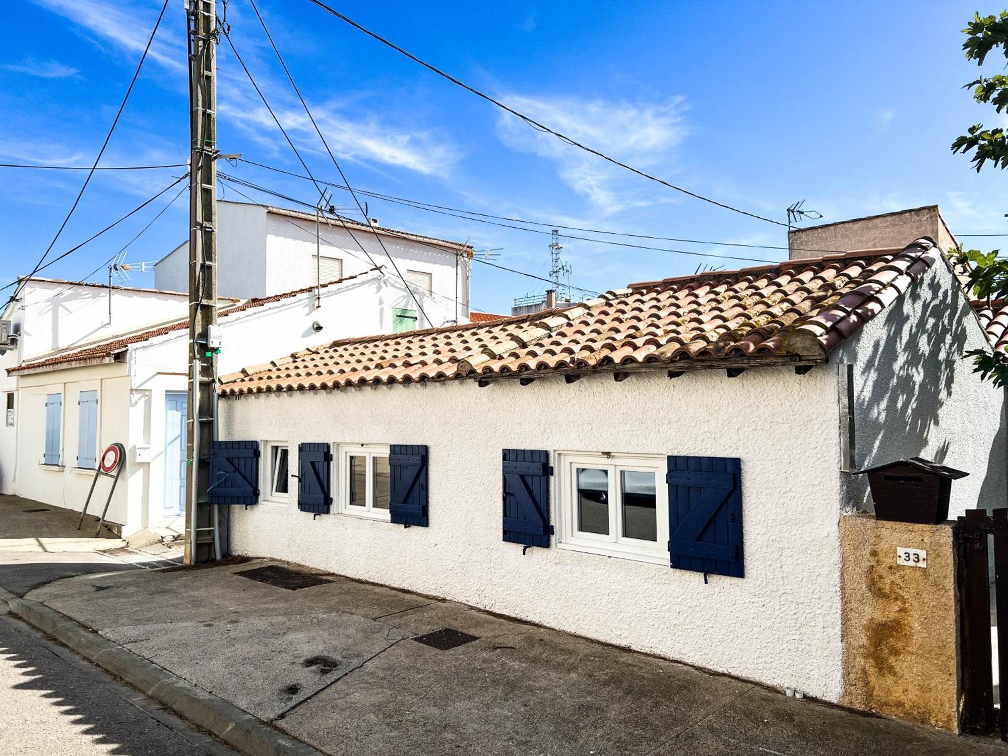 Maisonnette De Pecheur Chauffee Et Climatisee Port-la-Nouvelle Εξωτερικό φωτογραφία